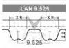 Steuerriemen Timing Belt:CT630/ 124LAN18