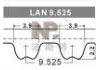 Correa dentada Timing Belt:46457061 / 108LAN15