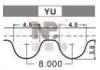 Steuerriemen Timing Belt:CDU2749 / 143YU23